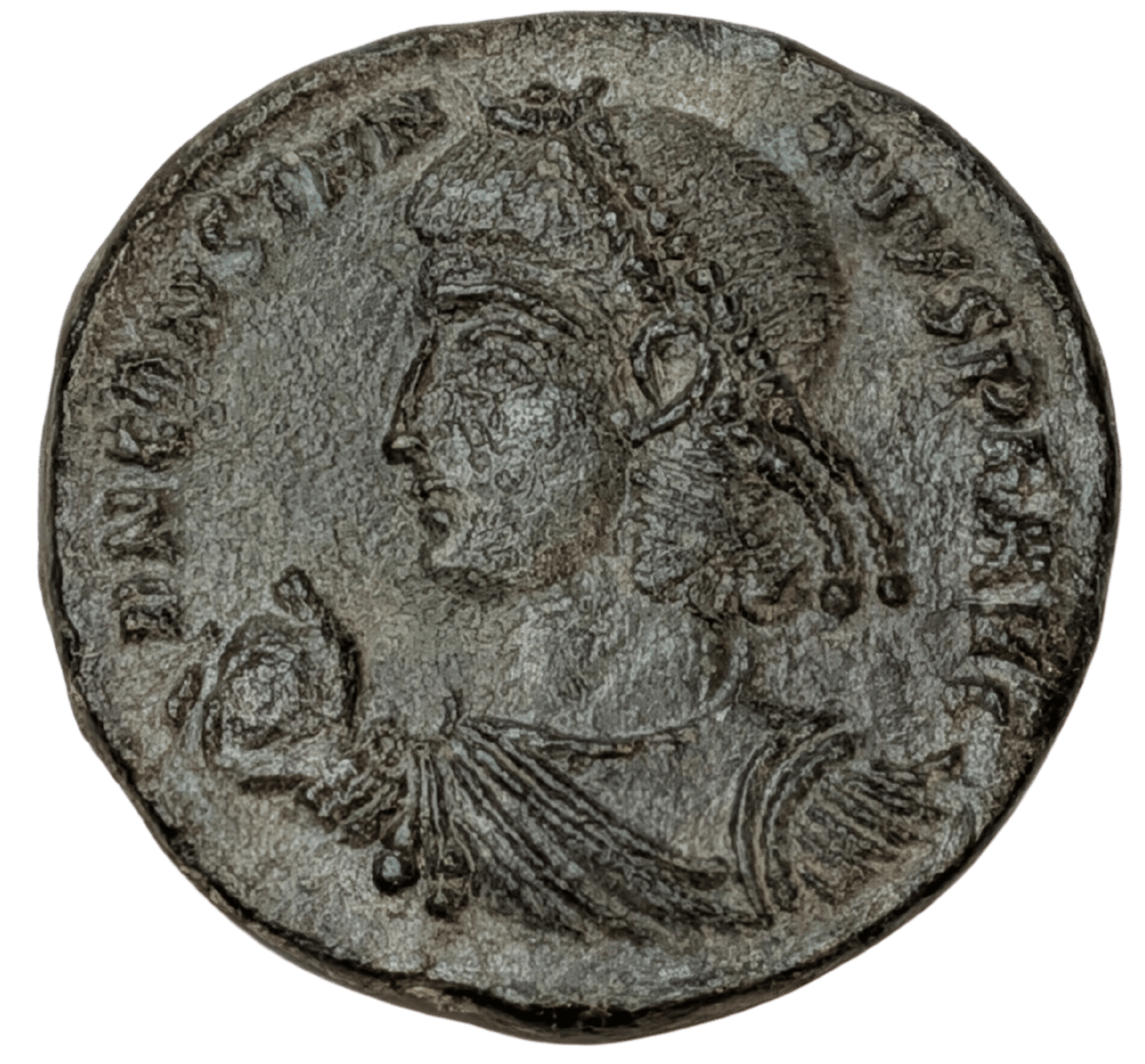 Empire Romain, Constance II, Maiorina, Cyzique, TTB+