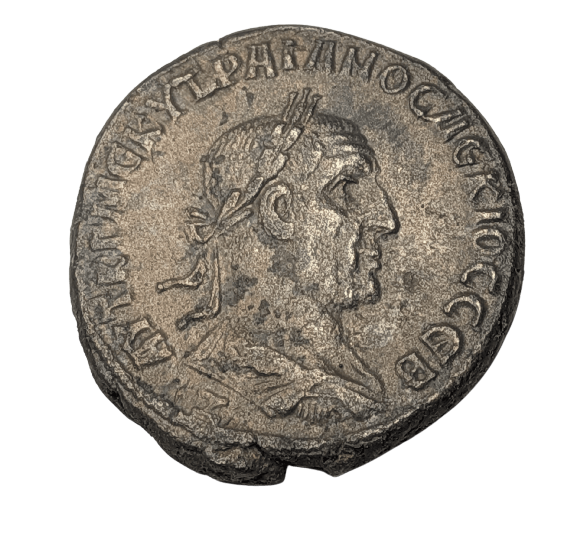 Empire Romain, Trajan Dèce, Tétradrachme syro-phénicien, TTB+