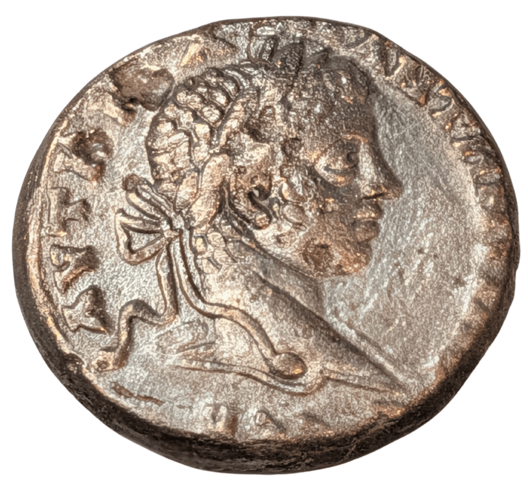 Empire Romain, Elagabale, Tétradrachme Syro-Phénicien, Antioche, TTB+