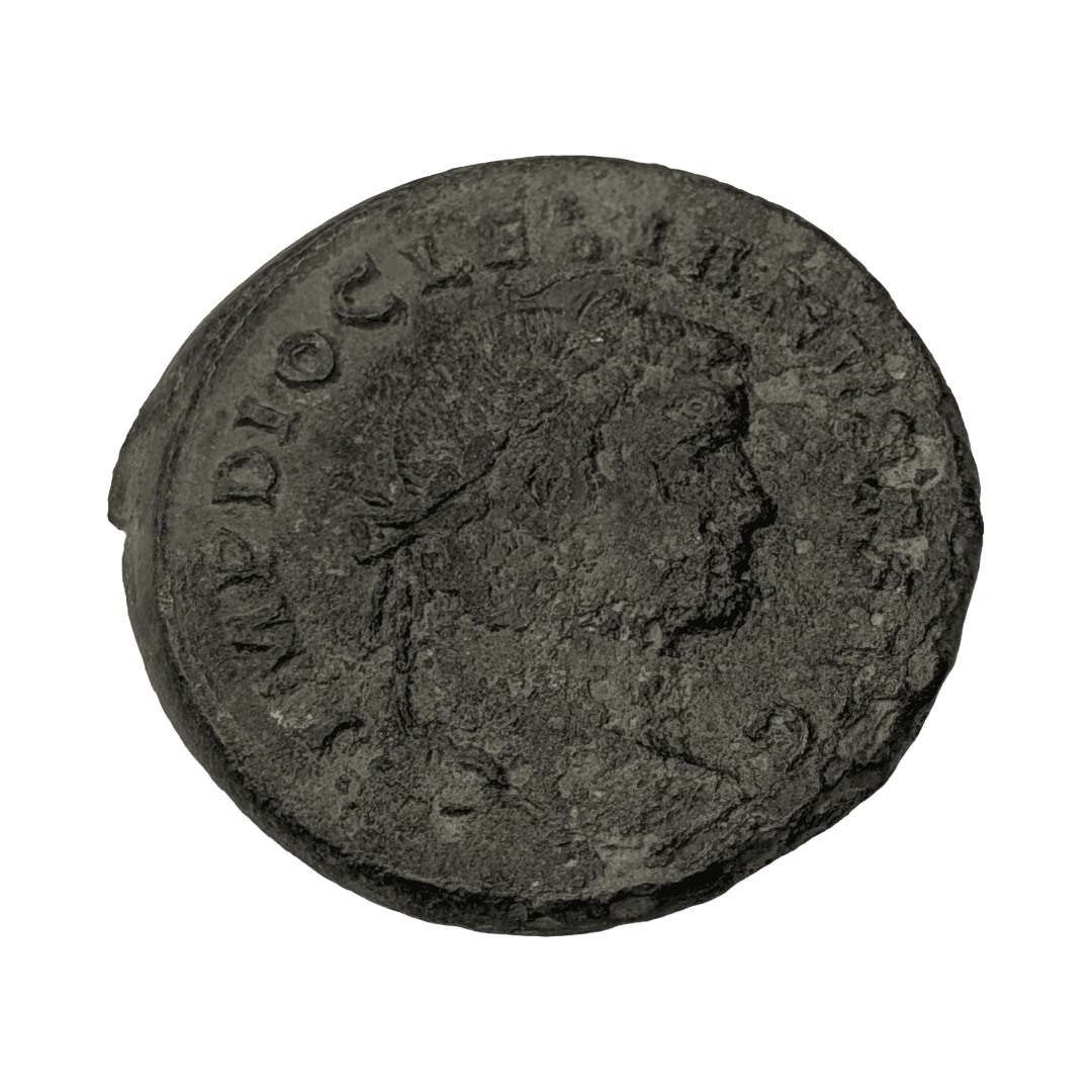 Empire Romain, Rome, Dioclétien, Follis, TB+