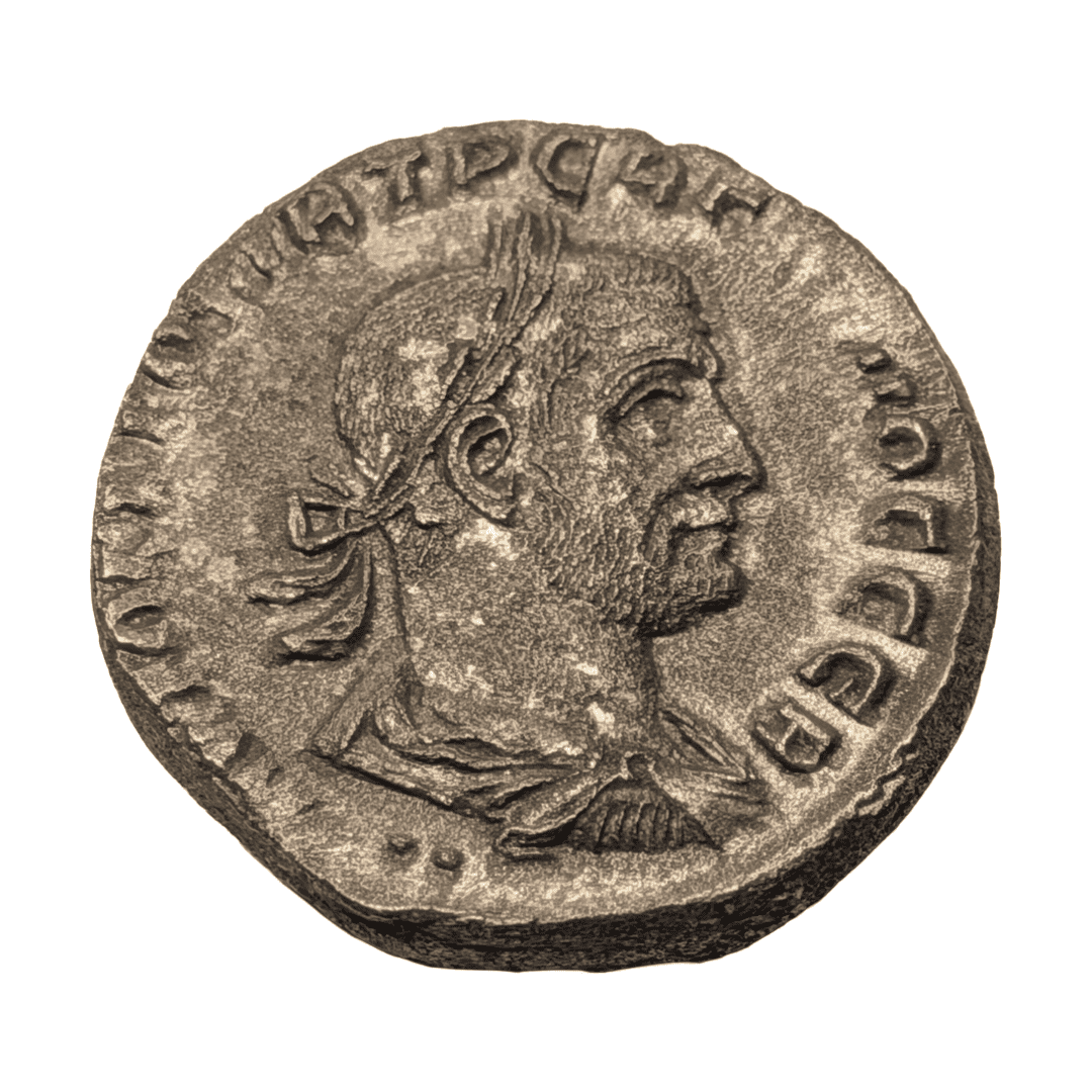 Empire Romain, Trébonien, Tétradrachme, TTB+